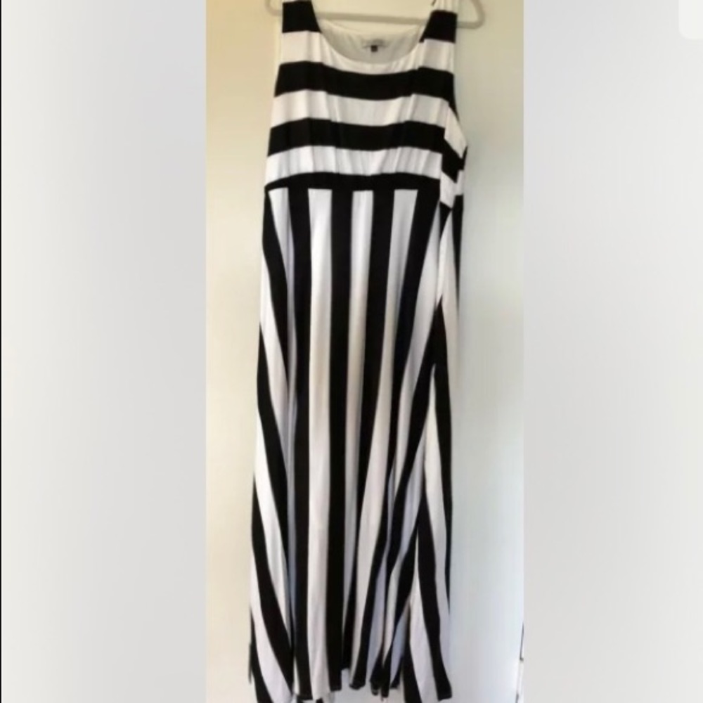 Jersey knit maxi dress 2X EUC